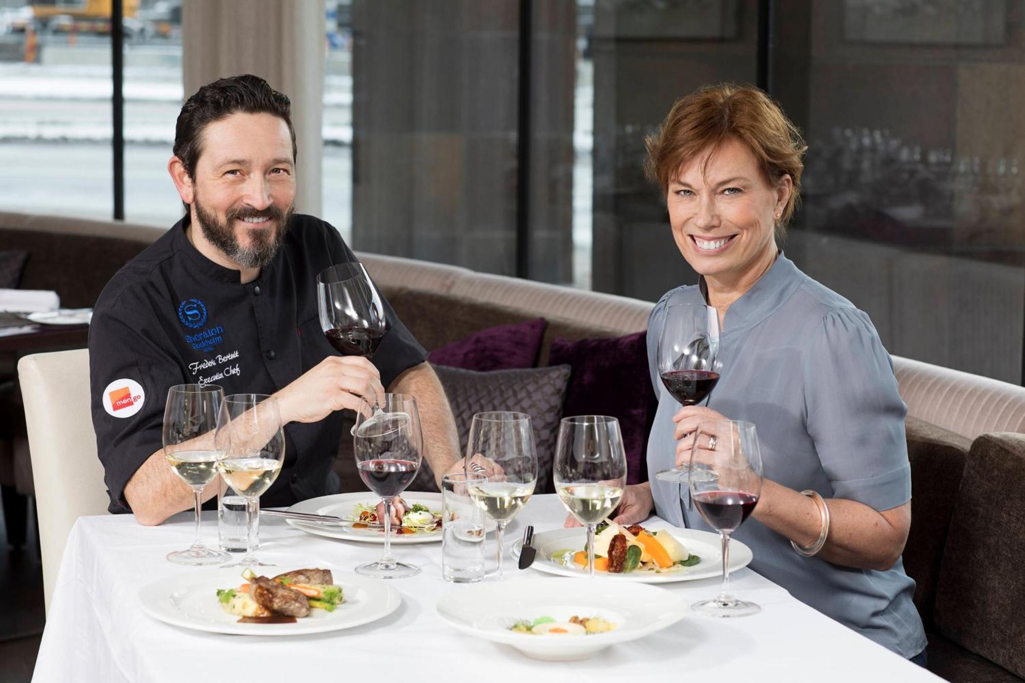 Sheraton Stockholm Hotel Esterno foto Chef and sommelier